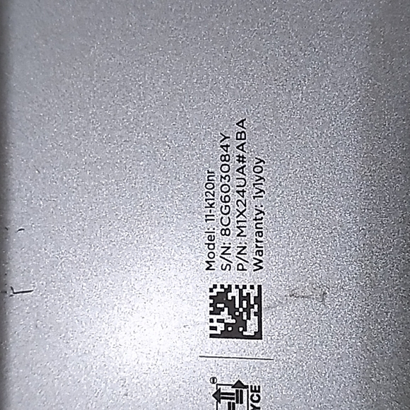 HP pavilion x360 11.6  touchscreen needs <<(((harddrive)))>>> - Picture 5 of 5